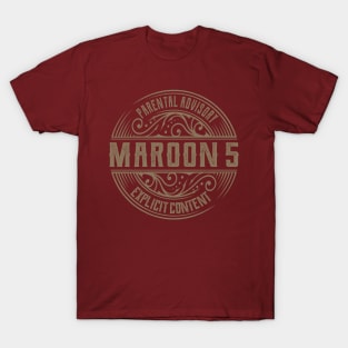 maroon 5 vintage ornament T-Shirt